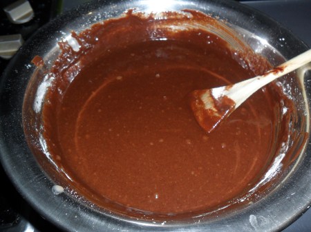 Chocolate fondant mix