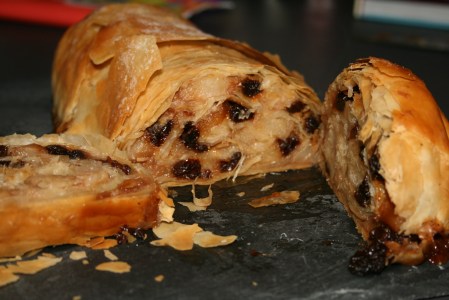 Pear and Earl Grey Strudel