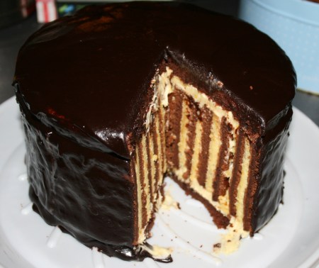 Fudgy Chocolate and Orange Gateau