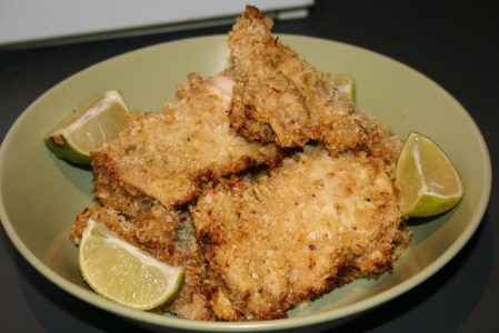 Coconut Crusted Lime Chicken