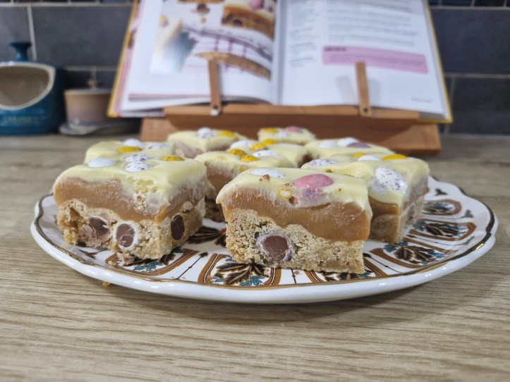 Mini Eggs Millionaire Shortbread